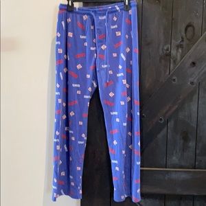 New York Giants official NFL Lounge pants medium